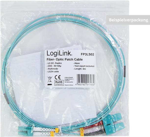 Produktbild LogiLink Netzwerkkabel (CAT6, 0.50 m)