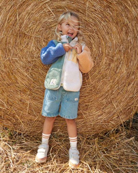 Actual product image Liewood Nolan Pile Jacke Peppermint Multi Mix (86)