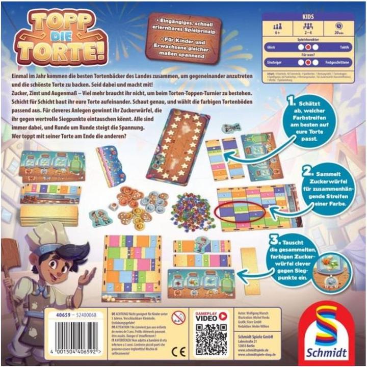 Produktbild Schmidt Spiele Topp die Torte (Deutsch)