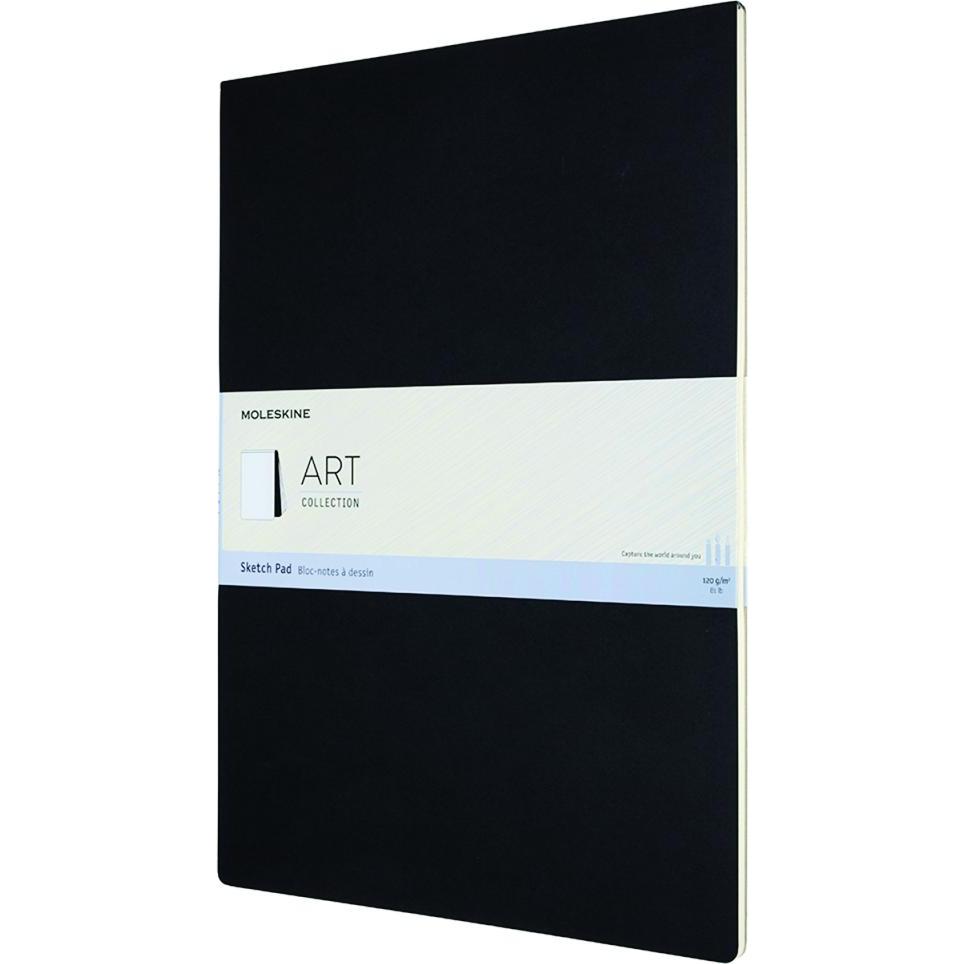 Moleskine, Heft + Block, Skizzenblock Karton A3 626864 blanko, schwarz, 48 Seiten (A3, Blanko, Kein Einband)