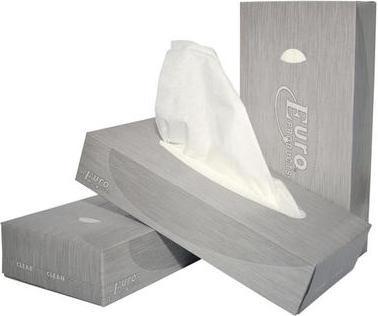 Image du produit Euro Products Europroducts Facial Tissues 2 Layers White (Lingettes nettoyantes pour le visage)