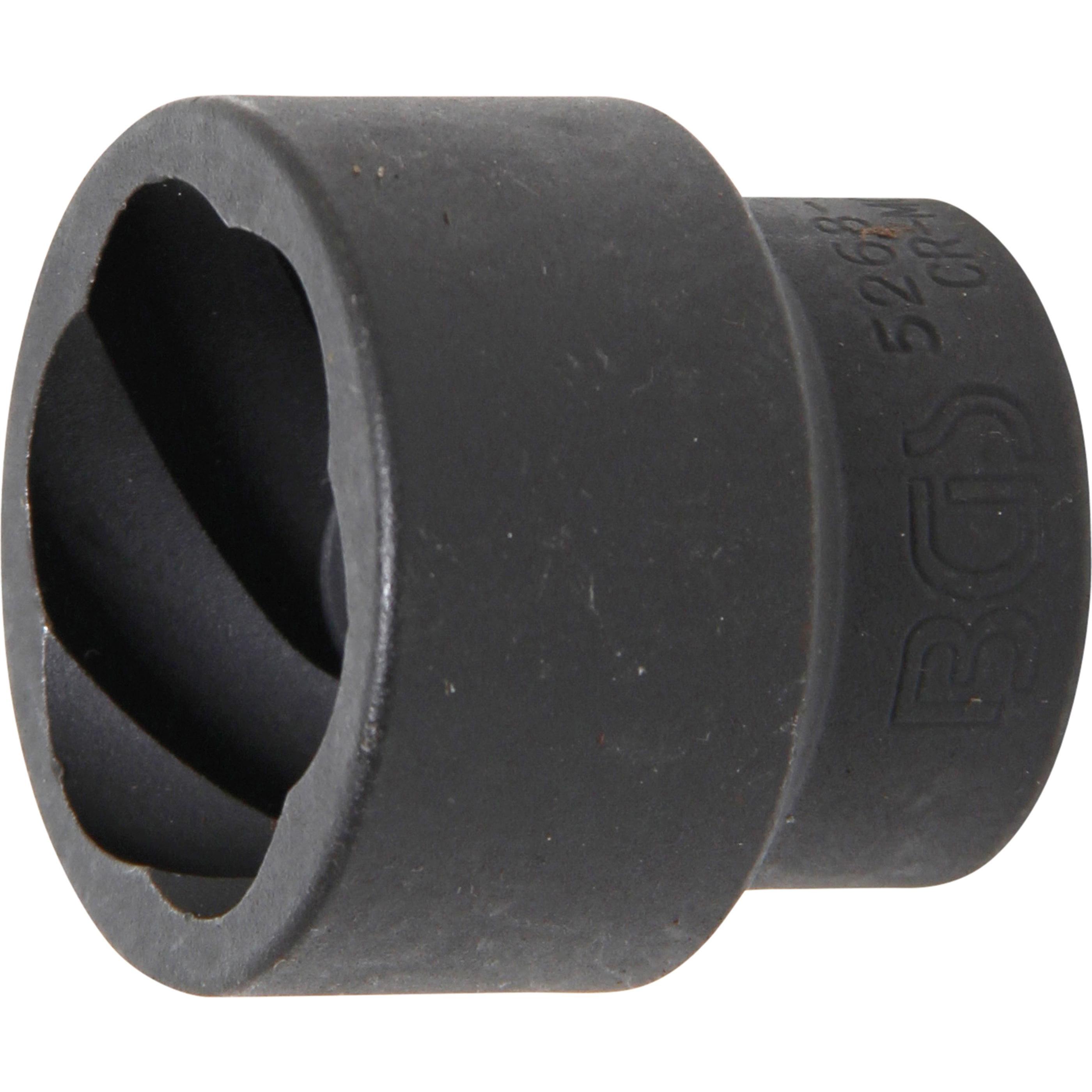 BGS, Gewindeschneider + Gewindebohrer, Spiral-Profil-Steckschlüssel-Einsatz / Schraubenausdreher 20 mm (3/4") SW 36 mm