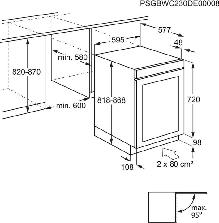 Image du produit AEG NSW8D826GT