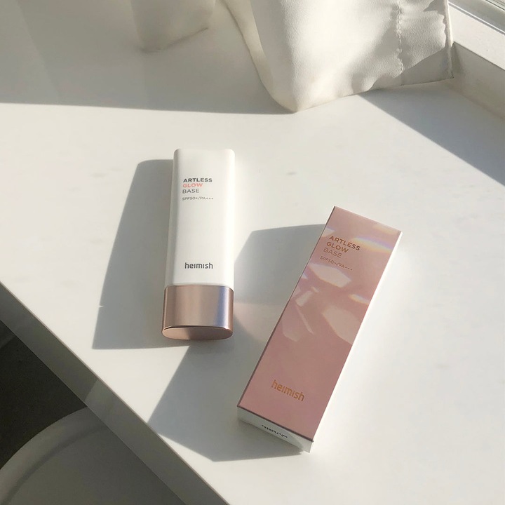 Image du produit Heimish Base luminescente sans art (Crème solaire visage, SPF 50+, 40 ml, 40 g)