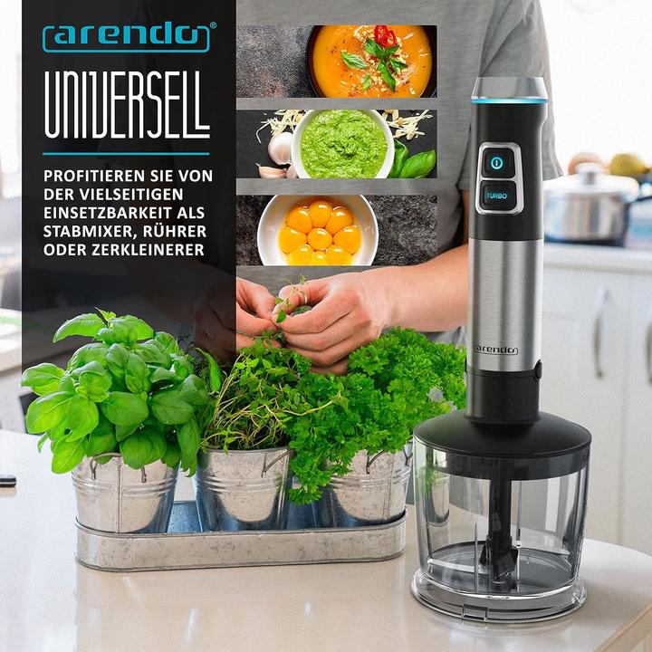 Immagine prodotto Arendo Stabmixer-Set mit 4-flügeligem Messer