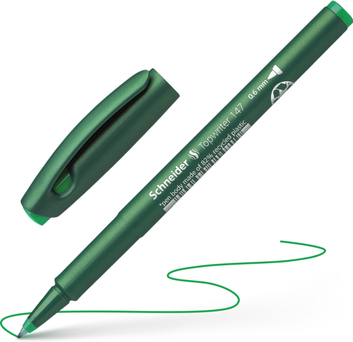 Produktbild Schneider Faserschreiber 147 (Green, 1 x)