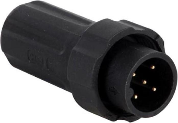 Actual product image Velleman Waterproof Male Multi-Pin Connector - 5 Pins