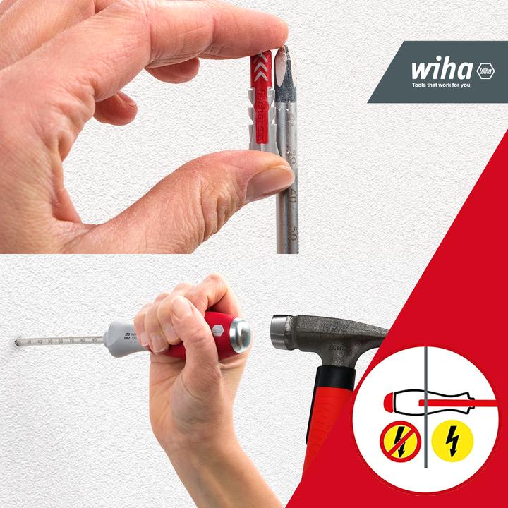 Actual product image Wiha Dowel punch set (Phillipps cross recess (PH))