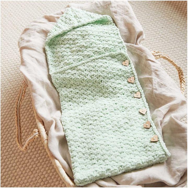 Produktbild Rico Design Wolle Chenillove 100 g, Mint (110 m)