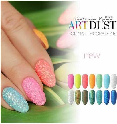 Visconti Di Modrone Victoria Vynn Nail Art Glitter Dust Holo Metallic Sand Opium Crystal