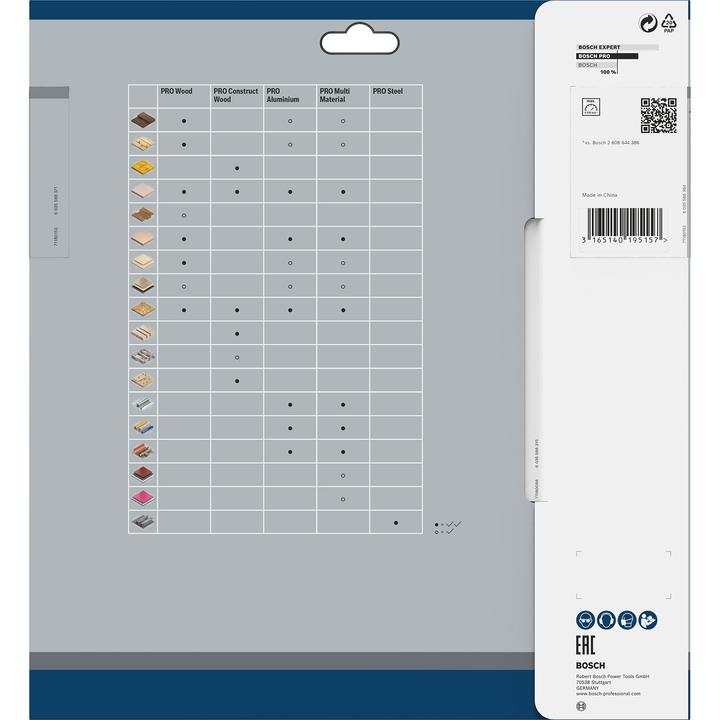 Produktbild Bosch Professional Zubehör PRO Wood Kreissägeblatt, 230 x 2.8 x 30 mm