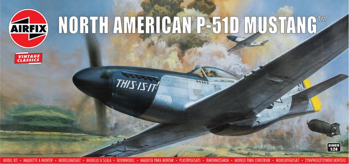 Actual product image Airfix North American P-51D Mustang