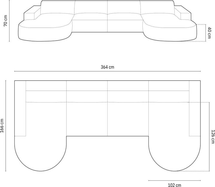Image du produit Micadoni Jodie (Paysage de canapé)