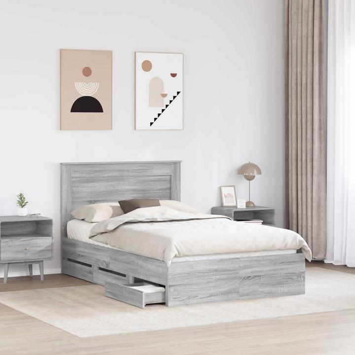 Image du produit vidaXL Moderner Bettrahmen (120 x 190 cm)