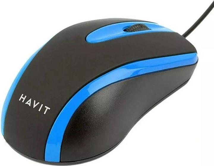 Immagine prodotto Havit Mouse universale MS753 (nero e blu) (Cablato)
