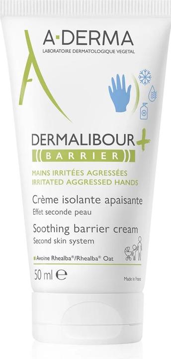 Actual product image A-Derma DERMALIBOUR Barrier Cream Tb 50 ml (50 ml, 24h cream, Day cream, Face balm, Night cream)