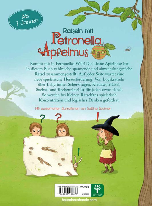 Produktbild Petronella Apfelmus - Zauberspass und Hexenlogik. Das grosse Rätselbuch (Deutsch, Sabine Büchner, Sabine Städing, 2024)