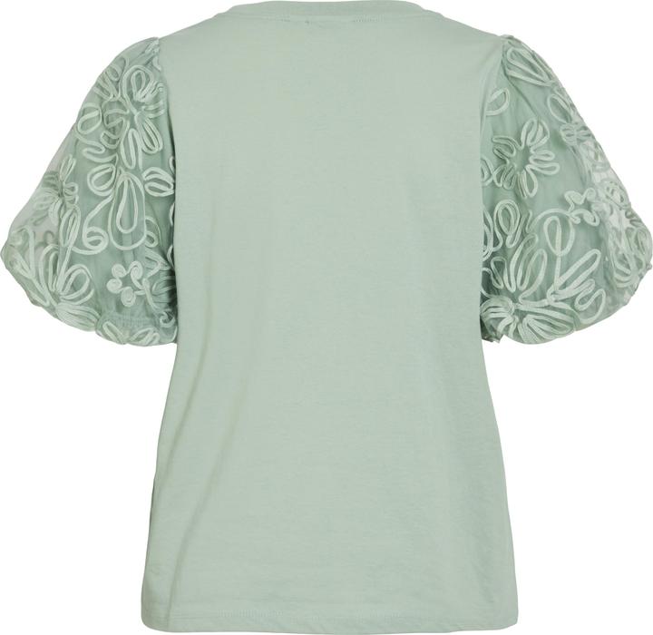 Actual product image Vila Rundhals Oberteil mit kurzen Ärmeln (S)