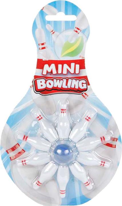 Immagine prodotto Gioco del bowling con 10 birilli e biglie, 11 pezzi.