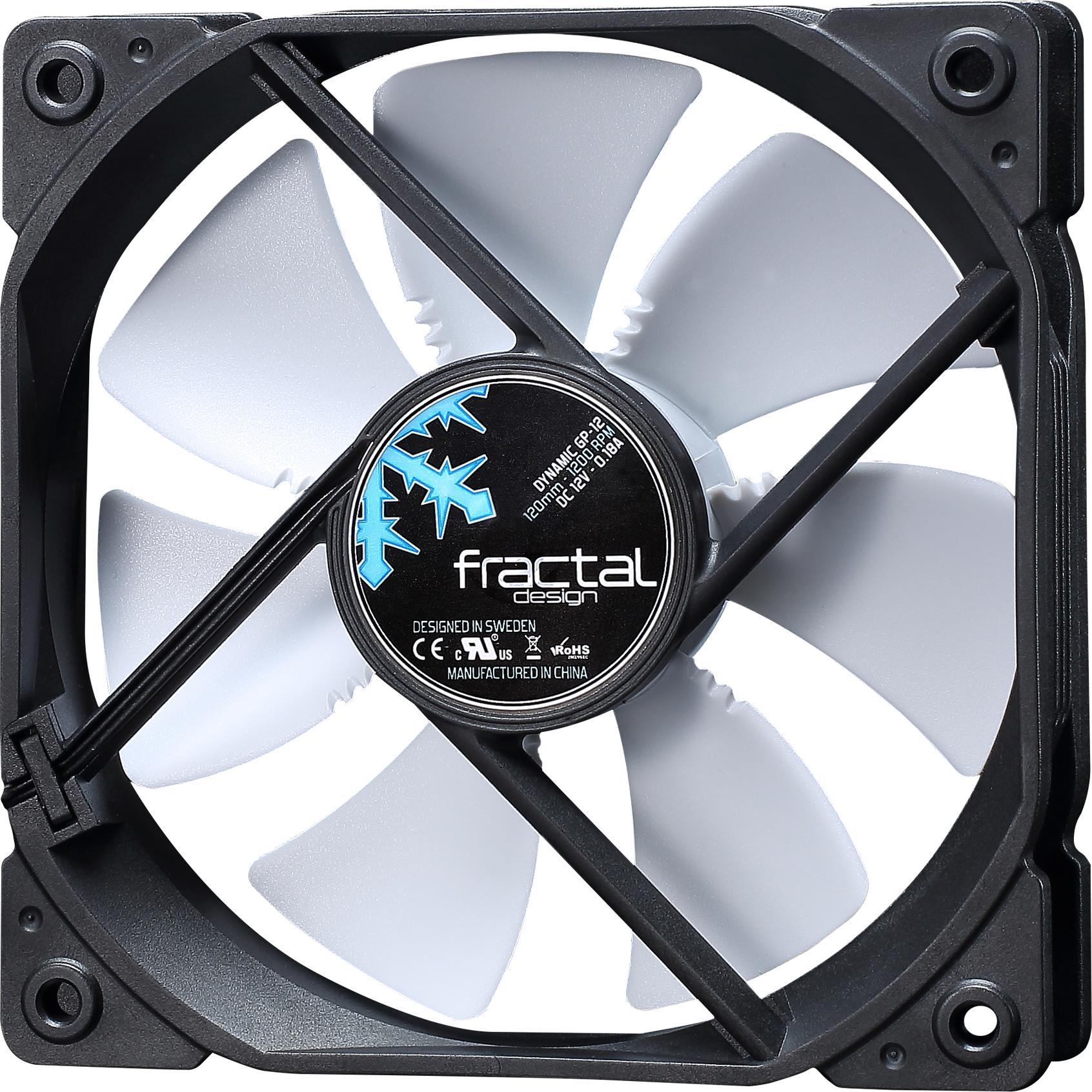 Fractal Dynamic GP-12 (120 mm, 1 x), PC Lüfter, Weiss