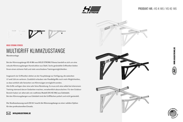 Produktbild Hold Strong HS-K-W6