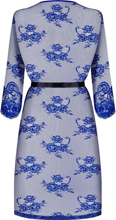 Immagine prodotto Obsessive Kobaltfarbener Kimono aus Spitze Blau (L)