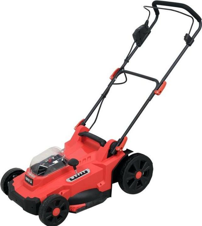 Actual product image Yato KOSIARKA 2x18V 43cm (Rechargeable battery operated)