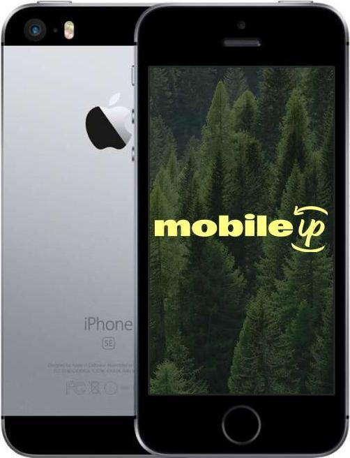 Produktbild mobileup iPhone SE (32 GB, Space Gray, 4", 12 Mpx, eSIM, B / Sehr gut)