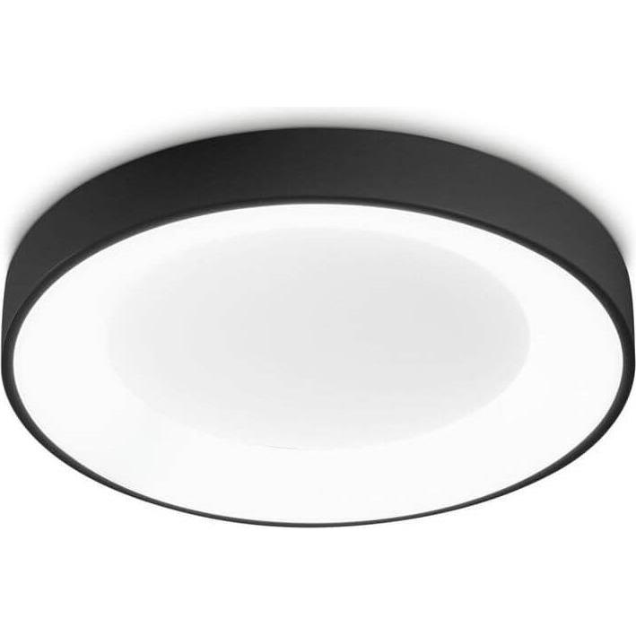 Ideal lux, Wandleuchte + Deckenleuchte, PLANET LED Deckenleuchte 22W ⌀400mm Schwarz warmweiss 312330 (2000 lm)
