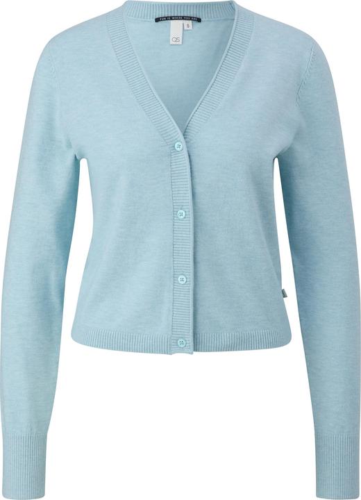 Produktbild s.Oliver Strickjacke Strickjacke aus Viskosemix (L)