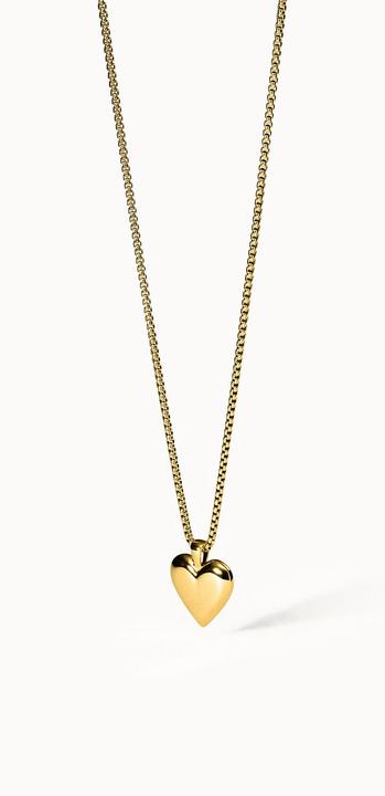 Image du produit Purelei Lovebird Kette gold (Acier inoxydable plaqué or 18 carats)