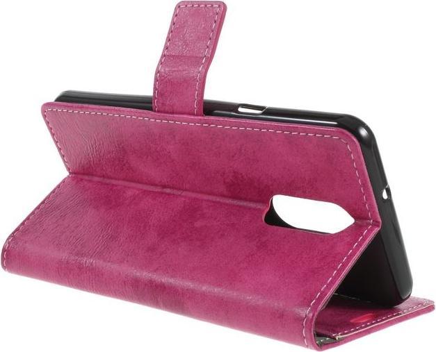 Produktbild MU Style Vintage Leder Bookcover Series (LG Q Stylus, LG Stylo 4)