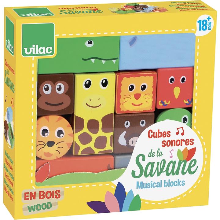 Image du produit Vilac Modules d'activités Animaux de la savane (Multilingue)