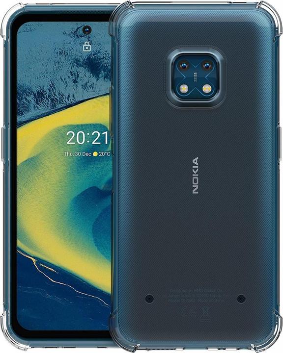 Actual product image Screenguard Nokia XR20 Cover Crystal Soft Airbag Bumper (Nokia XR20)