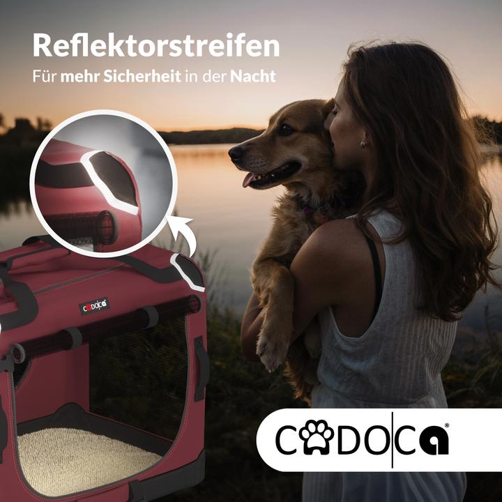 Produktbild Cadoca Hundetransportbox (Hund, Abschliessbar, Atmungsaktiv)
