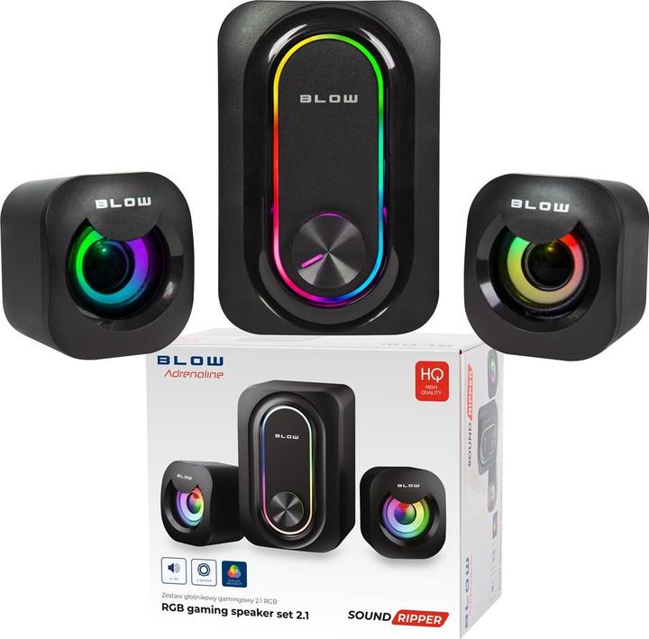 Actual product image Blow Głośniki komputerowe 2.1 gamingowe z subwooferem
