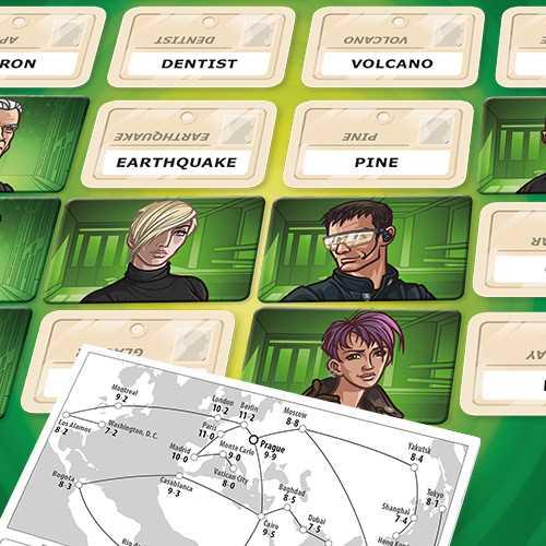 Immagine prodotto Czech games edition Codenames: Duet - Il gioco di deduzione di parole per due giocatori di CGE (Inglese, 2 Giocatori)