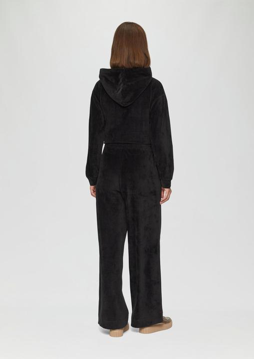 Produktbild S.Oliver Hose Wide-Leg-Hose aus Jersey in Cord-Optik (36)