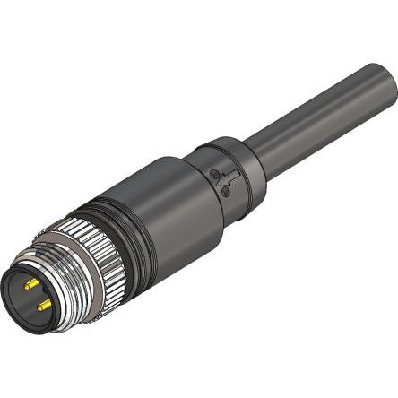 Rs Pro konfektioniertes Sensorkabel 5-adrig, Stecker gerade / offenes Ende, Länge 5m, Elektronikkabel + Stecker, Schwarz