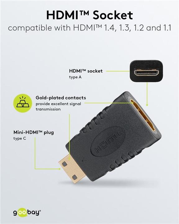 Produktbild Goobay 68841 HDMI zu (0.03 m)