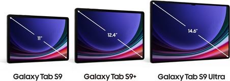Produktbild Samsung Galaxy Tab S9 (nur WLAN, 11", 128 GB, Graphite Grey)