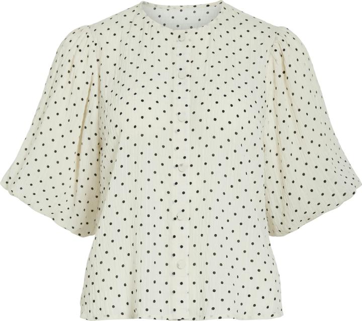 Immagine prodotto Vila VIEA Polka-Dot Oberteil mit kurzen Ärmeln (36)