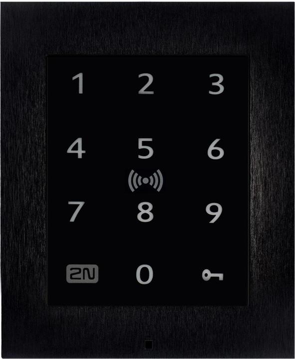 Produktbild 2N Multireader Access Unit 2.0 Touch Keypad & RFID Secured (Elektronische Zahlenkombination, Schlüsselkarte)