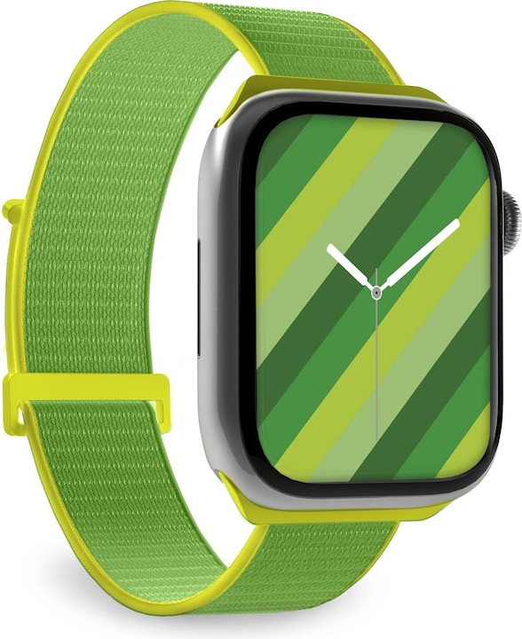 Actual product image Caseme Apple Watch band 42/44/45 mm with hook and loop closure (Nylon)