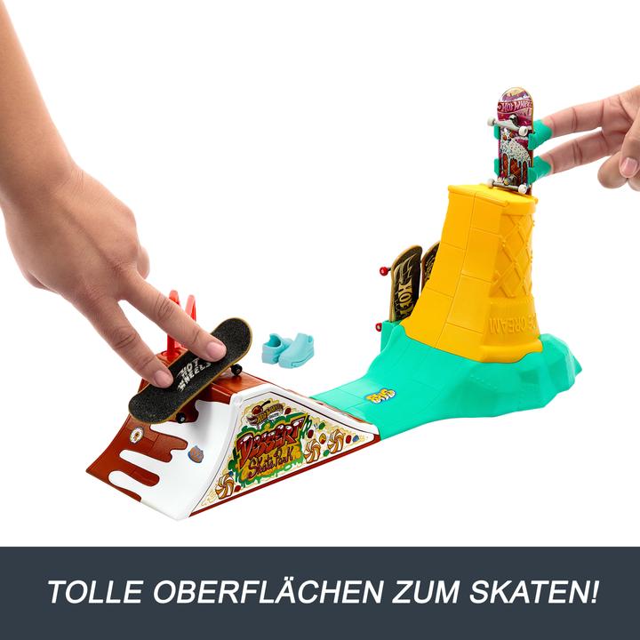 Actual product image Hot Wheels SKATE Dessert Skate Park