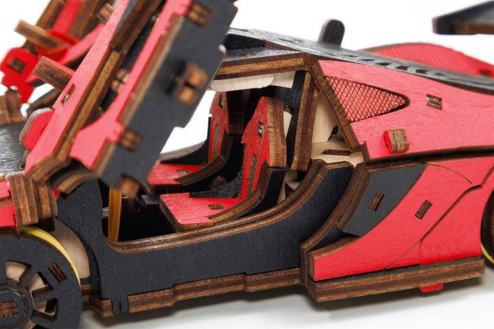 Produktbild Eco Wood Art Rennwagen - 3D Holzbausatz