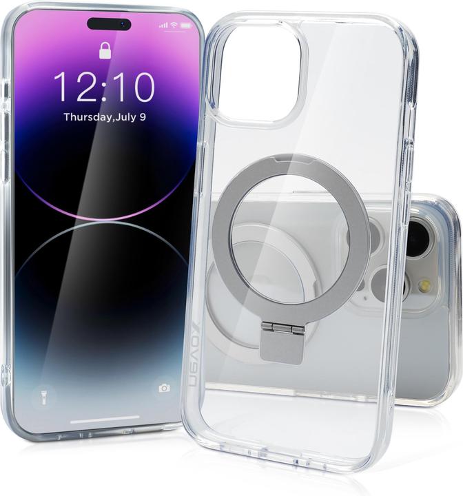 Produktbild Nevox StyleShell SHOCKFlex Stand iPhone 15 Pro transp. (Apple iPhone 15 Pro)