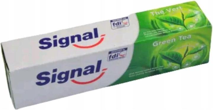 Image du produit Signal Pâte dentifrice Thé vert ou Protection de la cavité dentaire Microcalcium actif (100 ml)