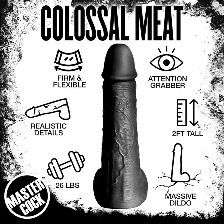 Actual product image Frisky Moby Super Dildo