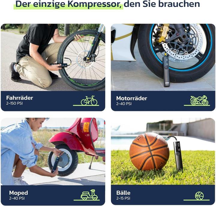 Produktbild Woowind Ventus Ride Elektrische Luftpumpe